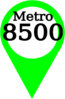Maker Metro 8500 Okupa Verde Clip Art