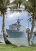 The Amphibious Dock Landing Ship Uss Ft. Mchenry (lsd 43) Crew Spends A Couple Of Days On Liberty In Guam. Image