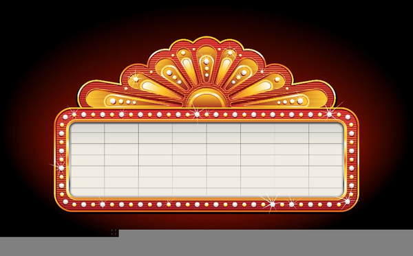 Movie Theater Billboard Clipart Free Images at vector