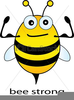 Bee Line Clipart Image