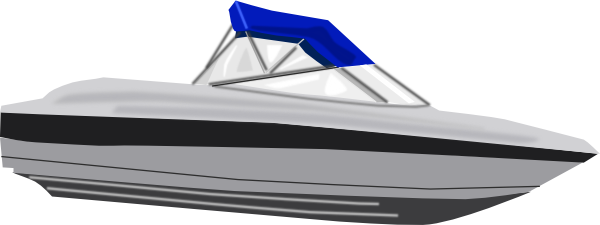 Speed Boat Clip Art at Clker.com - vector clip art online, royalty free