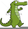 Alligator Drawing Clipart Image