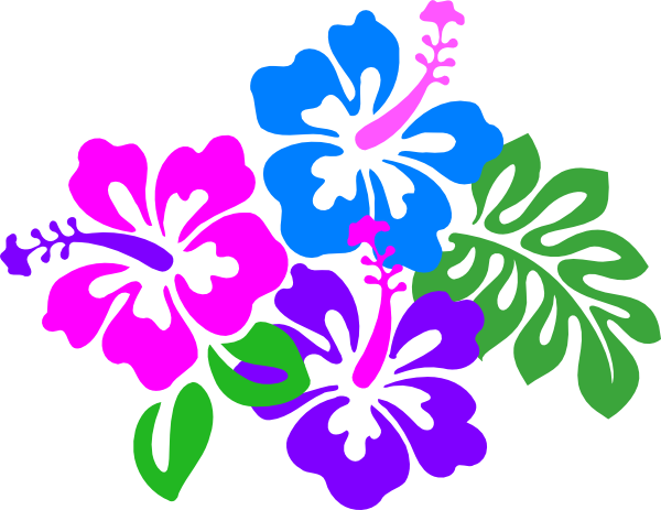 free vector clip art hibiscus - photo #33