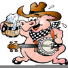 Cowboy Cartoon Clipart Image
