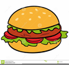 Hot Dogs Burgers Clipart Image