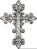 Ornate Crosses Clipart Image