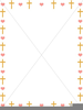 Crosses Clipart Gold Borders Image