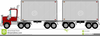 Clipart Tractor Trailer Truck Image