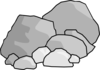 Boulders Clip Art