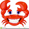 Cartoon Crabs Clipart Image