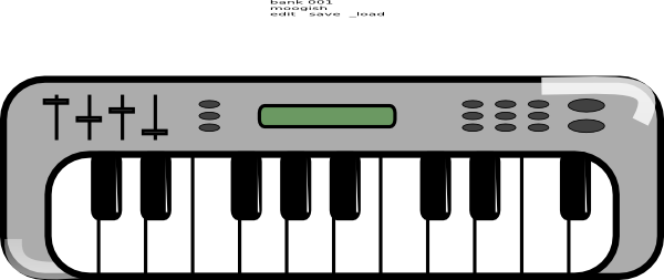 Keyboard 2 Clip Art at Clker.com - vector clip art online, royalty free