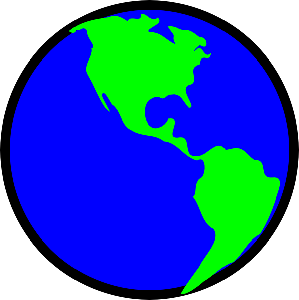 clip art of the earth globe - photo #11