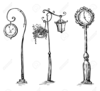 Free Lamp Post Clipart Image