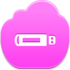Free Pink Cloud Flash Drive Image