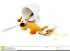 Spilled Drink Clipart Image