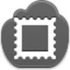 Postage Stamp Icon Image