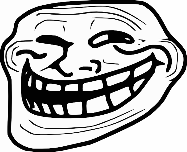 Free Clipart: Troll Face - Problem?