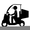 Home Delivery Clipart Image