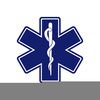Ems Star Of Life Clipart Image