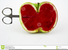 Apple Book Clipart Image