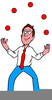 Free Clipart Woman Juggling Image
