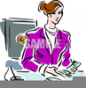 Clipart Female Accountant Image