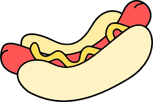 Hotdog Sandwitch Clip Art