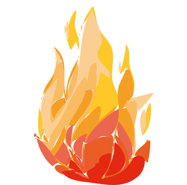 clipart of fire - photo #14