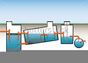 Wastewater Treatment Plant Clipart Image