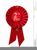 First Place Ribbons Clipart Image