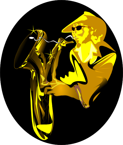 clip art jazz music player - photo #8