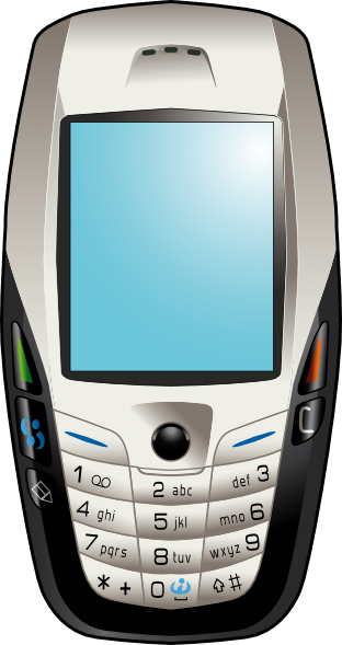 clipart cell phone - photo #18