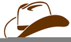 Cowboy Hat Boots Clipart Image
