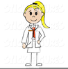 Stick Figure Doctor Clipart Image