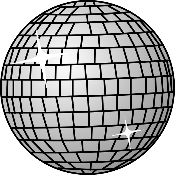 free clipart images disco ball - photo #1