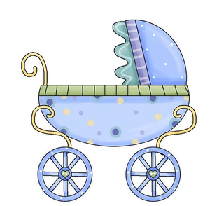 baby carriage clipart