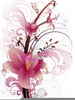 Clipart Of Stargazer Lily Image