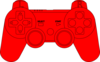 Ps3 Controller Red Clip Art
