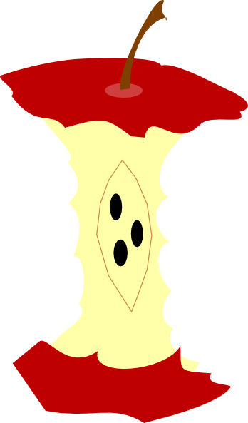 apple core clip art free - photo #2
