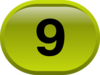 Button For Numbers 9 Clip Art
