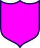 Pink Shield Clip Art