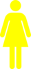 Yellow Woman Clip Art