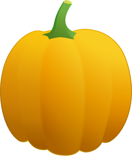 pumpkin leaves clipart - photo #49