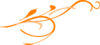 Swirl, Orange, Clip Art