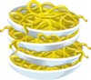 Tangy Noodles Clip Art