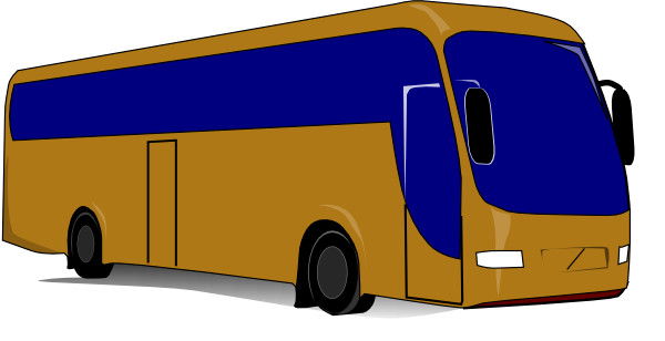 clip art tour bus - photo #16