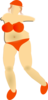 Beach Woman Clip Art