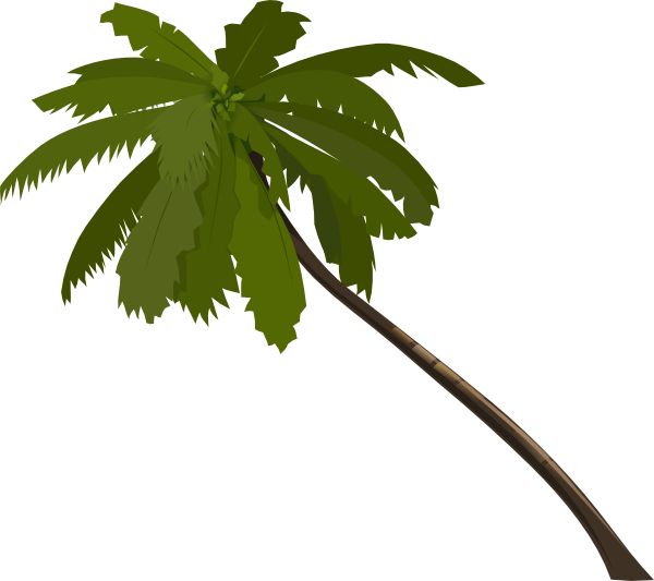Alone Palm Tree Clip Art at Clker.com - vector clip art online, royalty
