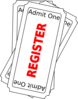 Register Ticket Button Vert2 Clip Art