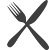 Gray Silverware Clip Art